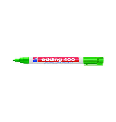 Permanentmarker 400, 4-400004, St&uuml;ck, gr&uuml;n, 1mm Rundspitze