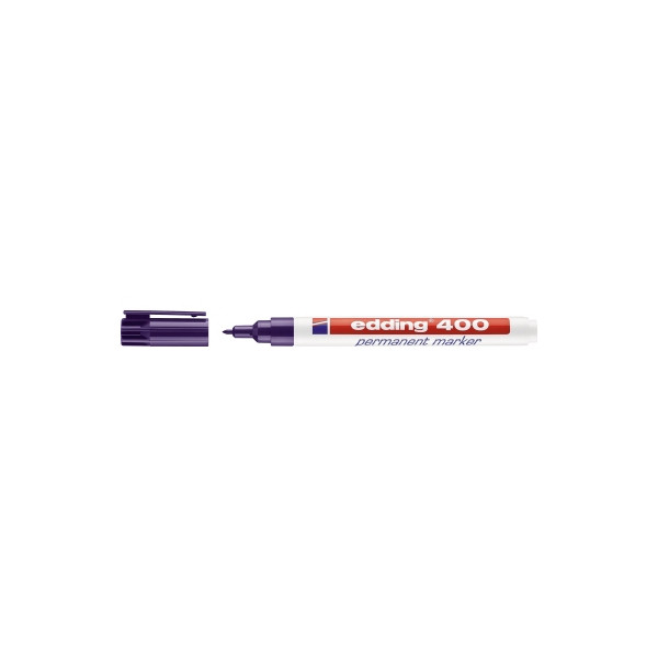 4004764315840 - Permanentmarker 400 4-400008 violett 1mm Rundspitze 4004764315840 Edding