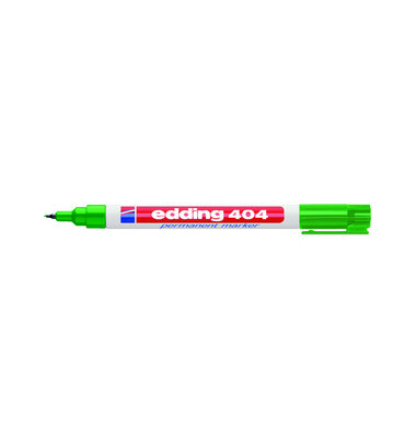 Permanentmarker 404, 4-404004, St&uuml;ck, gr&uuml;n, 0,75mm Rundspitze