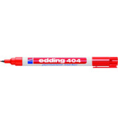 Permanentmarker 404, 4-404002, St&uuml;ck, rot, 0,75mm Rundspitze