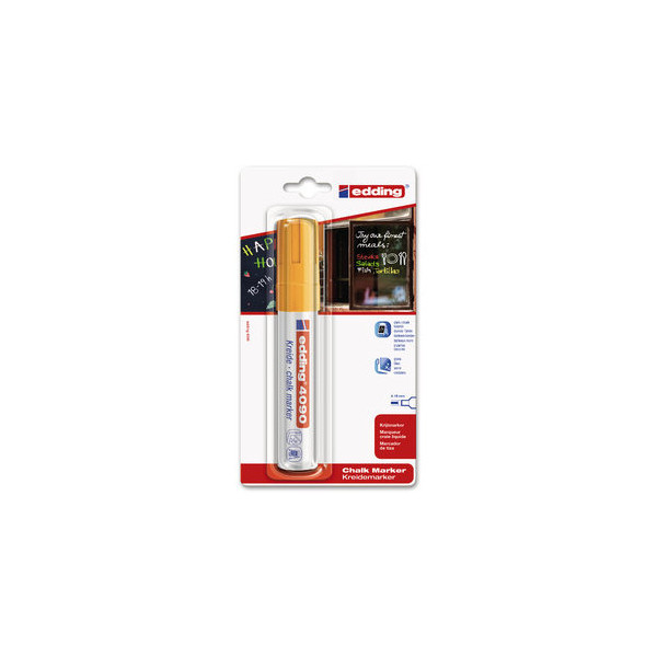 4004764787913 - Windowmarker 4090 4-4090066 Blister neonorange 4-15mm Keilspitze 4004764787913 Edding