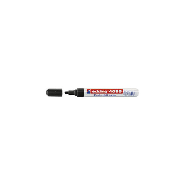 4004764788002 - Windowmarker 4095 4-4095001 Stift schwarz 2-3mm Rundspitze 4004764788002 Edding