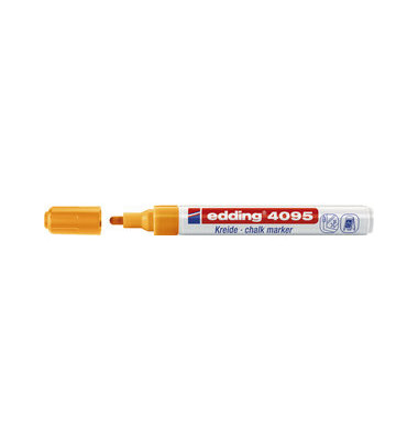 Windowmarker Kreidemarker, 4095-066, orange, 2-3mm, Rundspitze