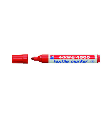 Wäschemarker 4500 rot 2-3mm Rundspitze Wäschemarker 4500 rot 2-3mm Rundspitze