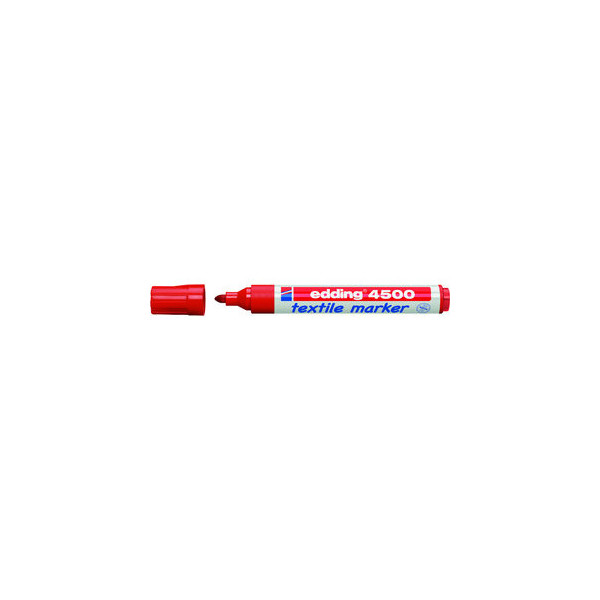 4004764014309 - 0 edding Textilmarker edding Textilmarker 4500 rot 20 - 50 mm Rot