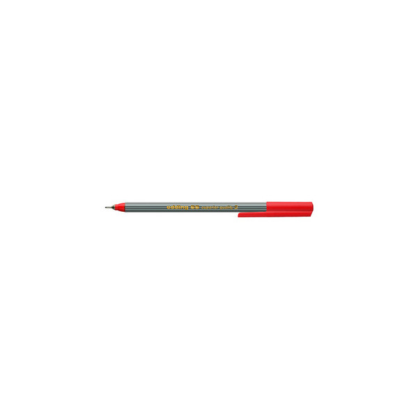 4004764338696 - Fineliner 55 finepen rot 03 mm mit Kappe 4004764338696 Edding