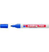 Lackmarker 750, 4-750003, Stift, blau, 2-4mm Rundspitze