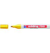 Lackmarker 750, 4-750005, Stift, gelb, 2-4mm Rundspitze