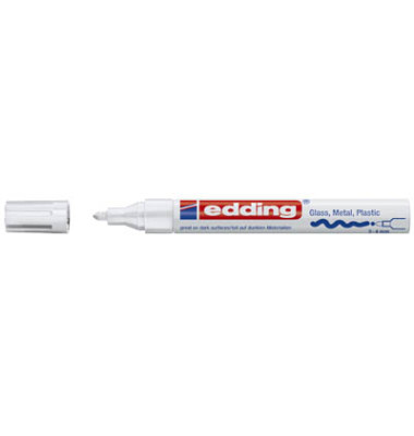 Lackmarker 750 weiß 2-4mm Rundspitze Lackmarker 750 weiß 2-4mm Rundspitze