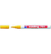 Lackmarker 751, 4751005, Stift, gelb, 1-2mm Rundspitze
