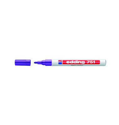 Lackmarker 751 creative, 751-9-008, Stift, violett, 1-2mm Rundspitze