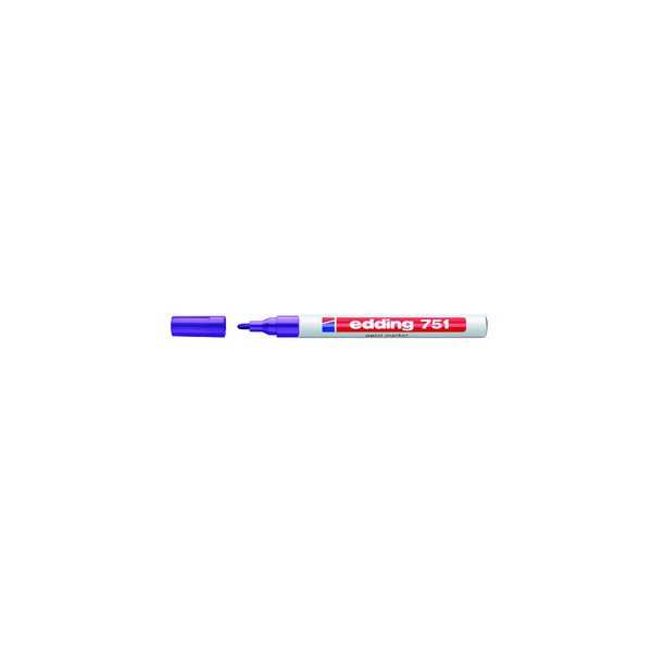 4004764017539 - Lackmarker 751 creative 751-9-008 Stift violett 1-2mm Rundspitze 4004764017539 Edding