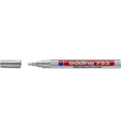 Lackmarker Glanzlack-Marker, 4-753054, Stift, silber, 1-2,5mm Calligraphyspitze