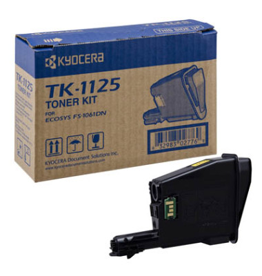 Toner TK-1125 schwarz ca 2100 Seiten