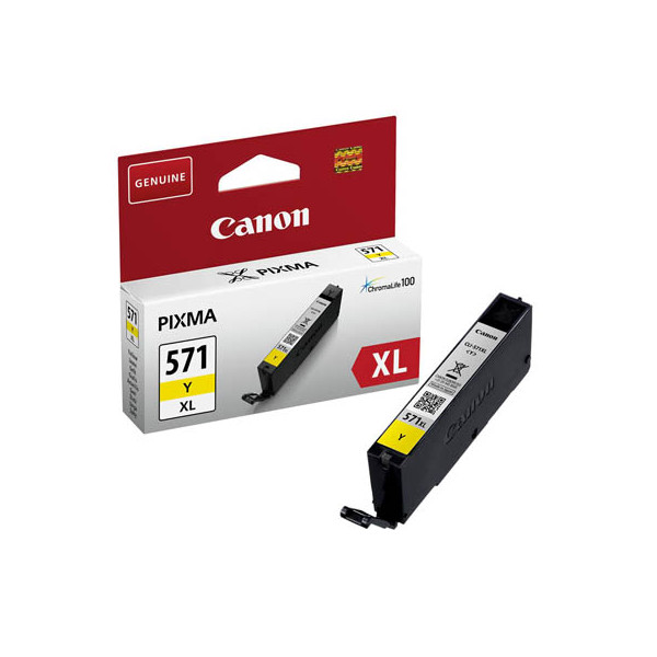 4549292032888 - CLI-571Y xl Original Druckerpatrone Gelb hohe Kapazität 0334C001 (0334C001) - Canon