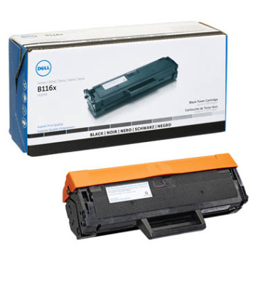 Toner 593-11108 (DRYXV), schwarz, ca. 1500 Seiten