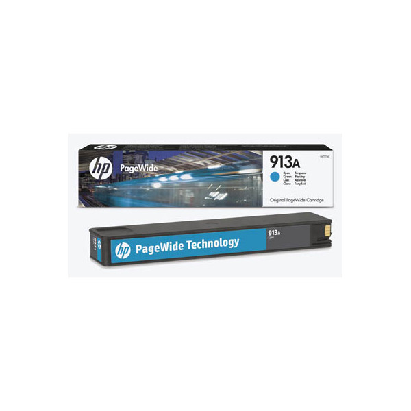 0889296544623 - F6T77AE 913A Tintenpatrone cyan 3000 Seiten ISO IEC 24711 37ml für PageWide Pro 352 452 477 PageWide Pro 352 452 477