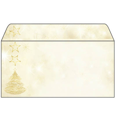 Weihnachtsumschläge Graceful Christ DU083, Din Lang, 90g