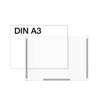 Plakattasche m.Magnetleisten klar A3 Tec-Art