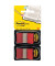 Haftmarker 680-RD2, Index Standard, 25x43mm, rot, ohne, rechteckig