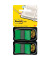 Haftmarker 680-G2EU, Index Standard, 25x43mm, gr&uuml;n, ohne, rechteckig