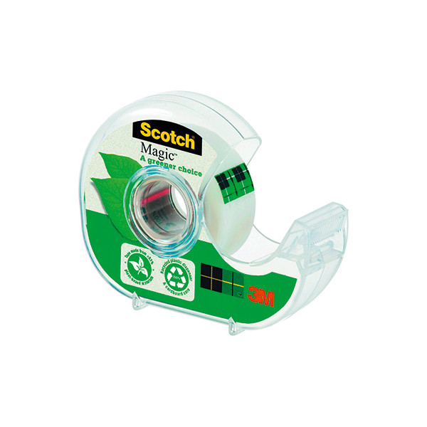0051141982458 - Klebeband Magic Recycling 19mm x 33m transparent im Abroller 0051141982458 Scotch 0051141982458 - Klebeband Magic Recycling 19mm x 33m transparent im Abroller 0051141982458 Scotch