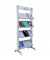 Prospektst&auml;nder Mobile alu f&uuml;r 12 Prospekte 167,8x72x38,5cm