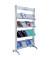 Prospektständer Mobile alu für 16 Prospekte 167,8x94x38,5cm