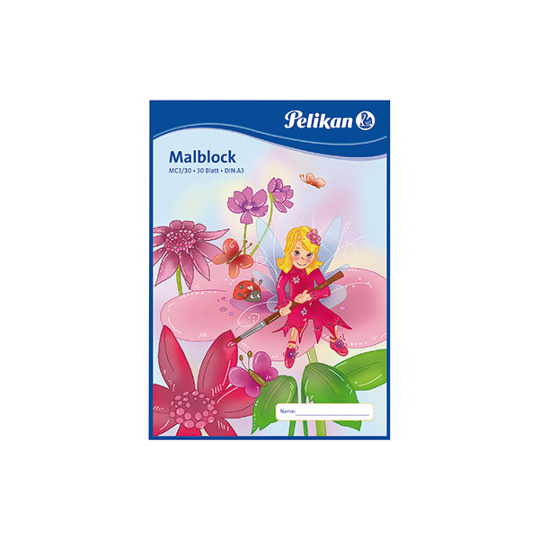 4012700137661 - Pelikan Malblock     A3  70g m  30 Bl MC3 30  chlorfrei wei