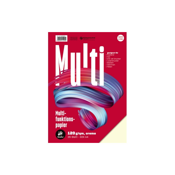 4006050512902 - Kopierpapier Multi 734051290 creme A4 120g 35 Blatt 4006050512902 35 Blatt