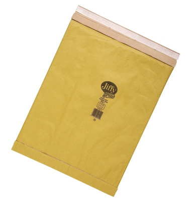 Papierpolstertaschen Gr. 1, 30001311, innen 165x280mm, mit Falte, haftklebend, braun