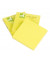 Haftnotizen KF10514, KF10514, 76x76mm, gelb, quadratisch