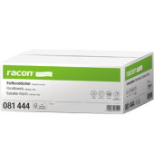 Falthandt&uuml;cher Racon Premium 081444, 25x23cm, 2-lagig, Zickzack (V-Falz), wei&szlig;, Tissue