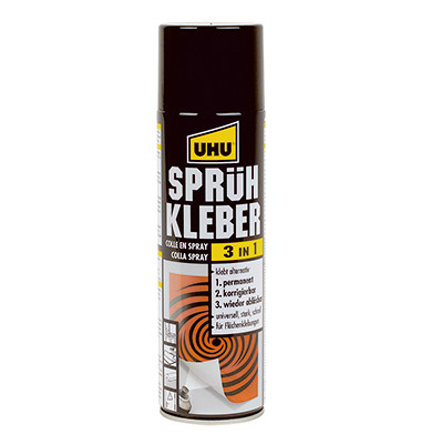 Spr&uuml;hkleber 48905 3 in 1, 500ml, permanent/korrigierbar/wiederabl&ouml;sbar