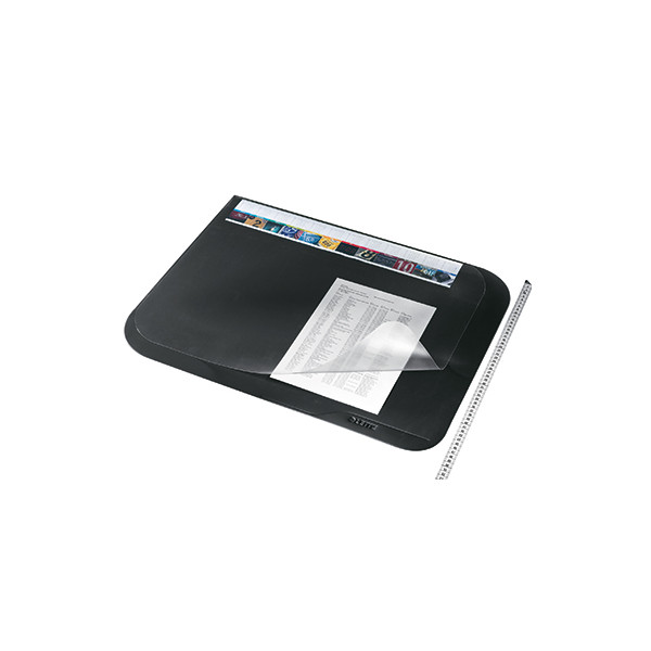 4002432385379 - AKTION LEITZ Schreibtischunterlage schwarz Kunststoff 650 x 500 cm 1 St mit Prämie nach Registrierung