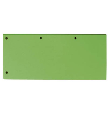 Trennstreifen 400014012 Duo grün 160g gelocht 24x10,5cm