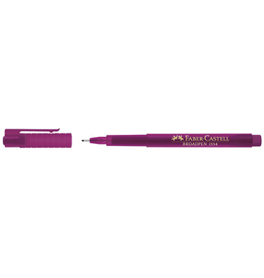 Fineliner Broadpen Document 1554, 155437, magenta (Schreibfarbe: magenta), 0,8mm