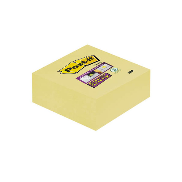 5902658086618 - 2014-SCY 270Bl SupSticky Haftnotizblock Würfel 76x76 gelb 5902658086618 270 Blatt