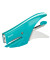Heftzange WOW 5031-20-51 eisblau bis 15 Blatt für Nr 10