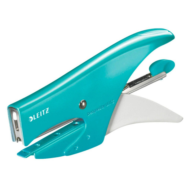 4002432103102 - Heftzange WOW 5031-20-51 eisblau bis 15 Blatt für Nr 10 4002432103102 Leitz