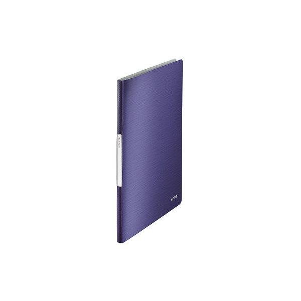 10 Stück Leitz Sichtbuch Style 3959-00-69, titanblau, A4, mit 40 Hüllen, Polypropylen (PP) 4002432108251 Leitz