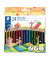 Buntstifte-Set Noris colour 185, 185 C24, 24-farbig sortiert, sechskant, Packung