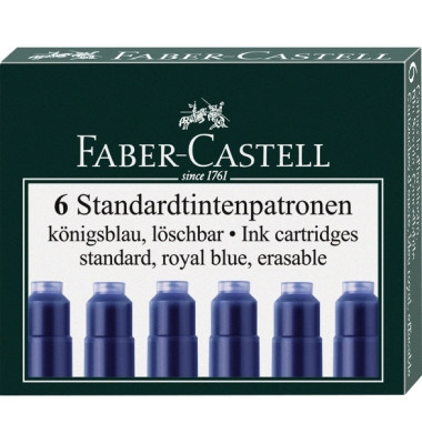 Füllerpatronen 185506 königsblau