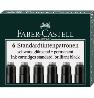 Füllerpatronen 185507 schwarz Füllerpatronen 185507 schwarz