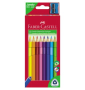 Buntstifte-Set Jumbo, 116510, farbig sortiert, dreikant, ergonomisch, Packung