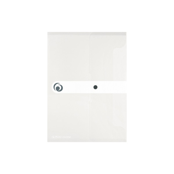 6 Stück Herlitz Dokumententasche easy orga to go 11206653, A4, transparent farblos, Polypropylen (PP), Druckknopfverschluss 4008110433509 Herlit