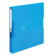 Ringbuch EasyOrgaToGo Herlitz Logo 11205762, A4 2 Ringe 25mm Ring-&Oslash; Polypropylen (PP) blau-transparent