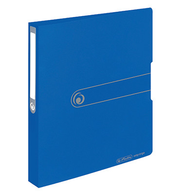 Ringbuch EasyOrgaToGo Herlitz Logo 11217171, A4 2 Ringe 25mm Ring-&Oslash; Polypropylen (PP) blau