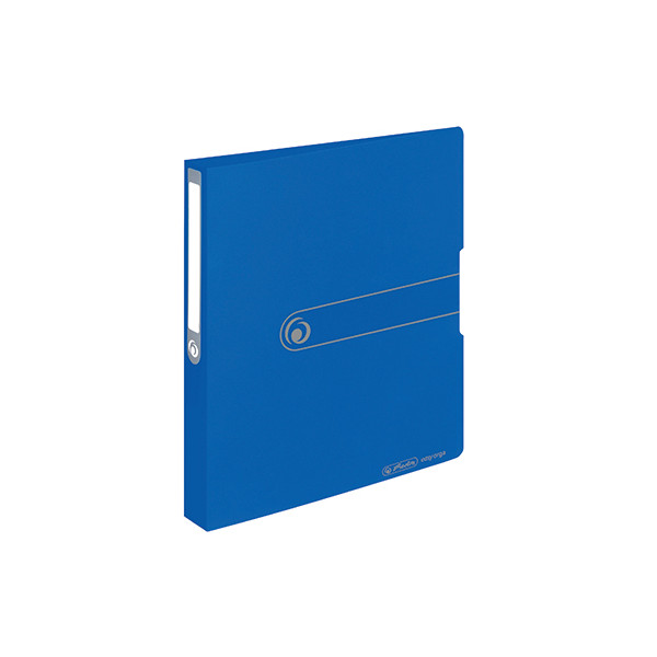 Herlitz Ringbuch EasyOrgaToGo Herlitz Logo 11217171, A4 2 Ringe 25mm Ring-Ø Polypropylen (PP) blau 4008110436425 Herlitz