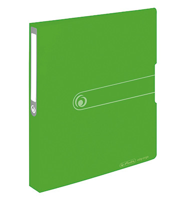Ringbuch EasyOrgaToGo Herlitz Logo 11226388, A4 2 Ringe 25mm Ring-&Oslash; Polypropylen (PP) apfelgr&uuml;n